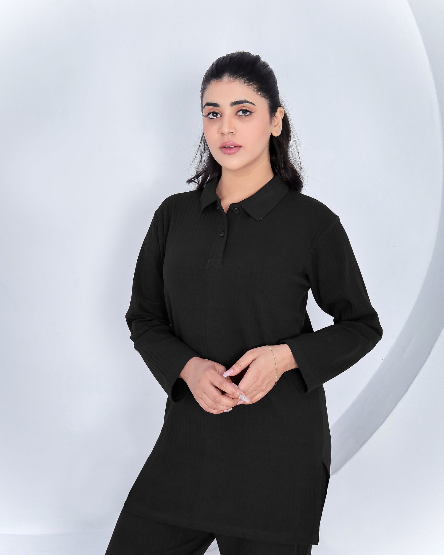 Black Flare - Premium Cotton Twinset