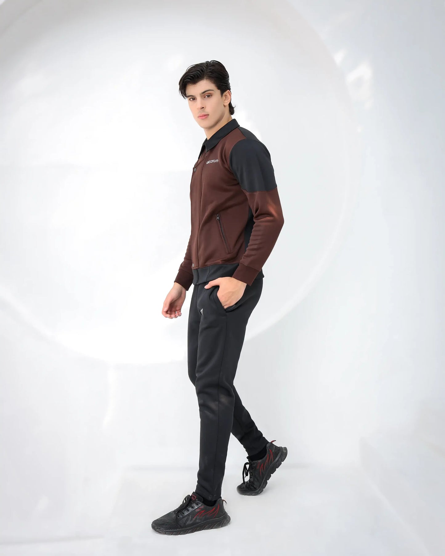 Brown Edge - Winter Jacket Tracksuit