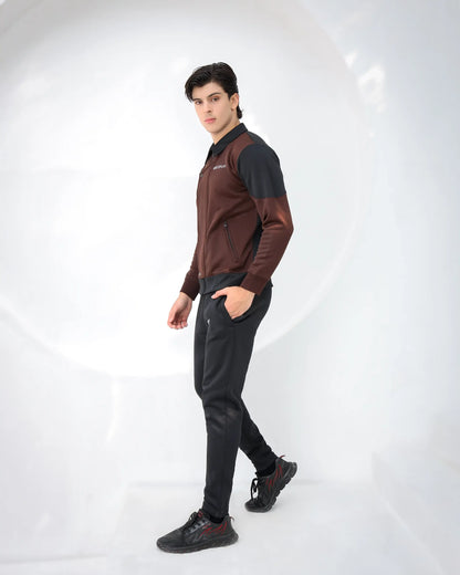 Brown Edge - Winter Jacket Tracksuit