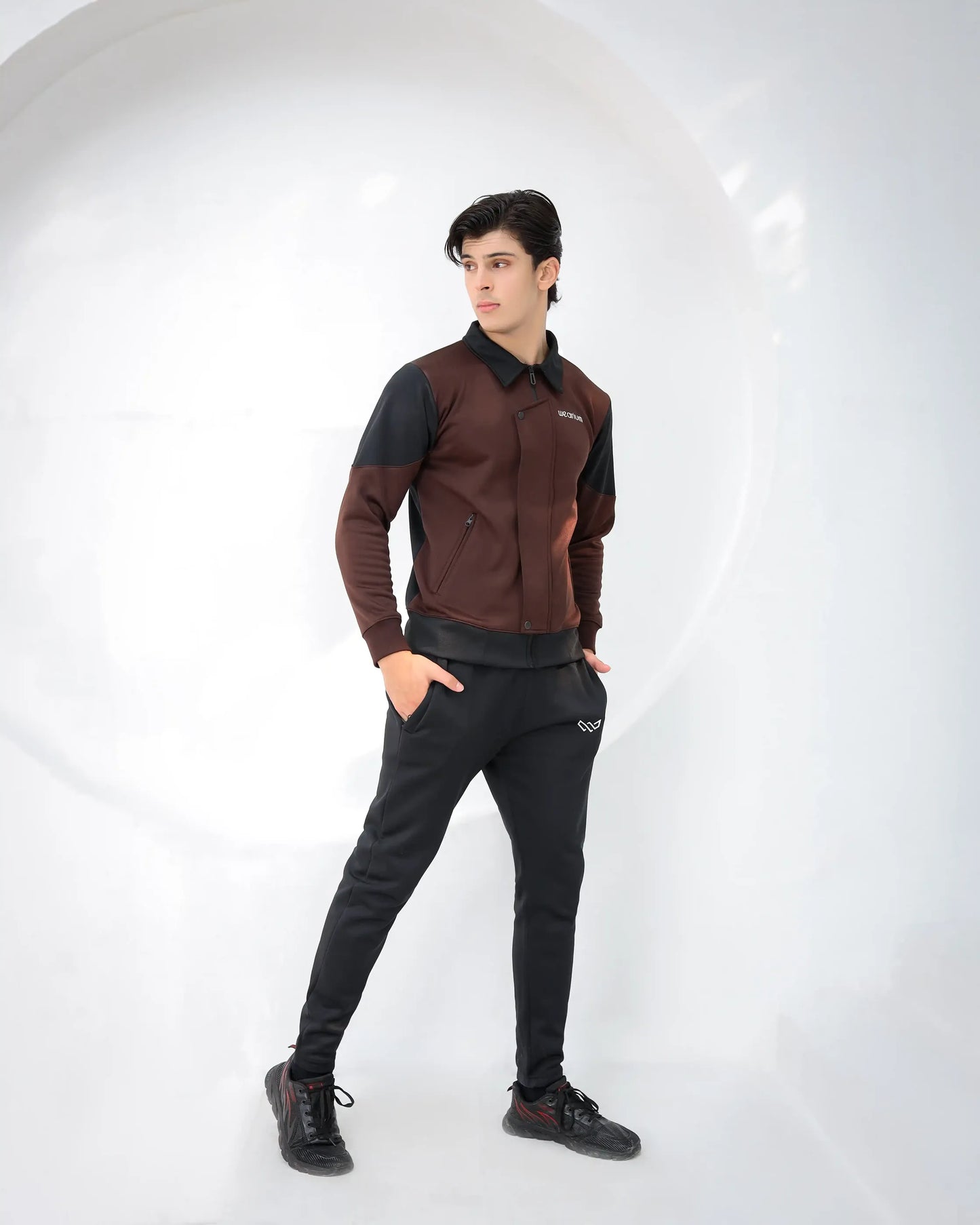 Brown Edge - Winter Jacket Tracksuit