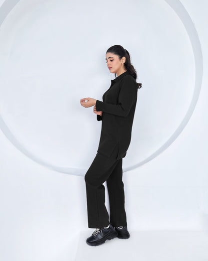 Black Flare - Premium Cotton Twinset