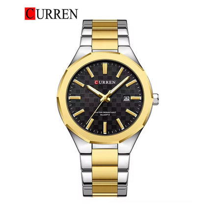 CURREN 8477 Men's Stainless Steel Watch