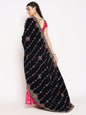 Velvet Dupatta with Floral Embroidery