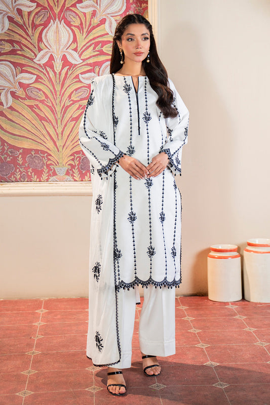 Embroidered - 2 Pc Lawn Suit