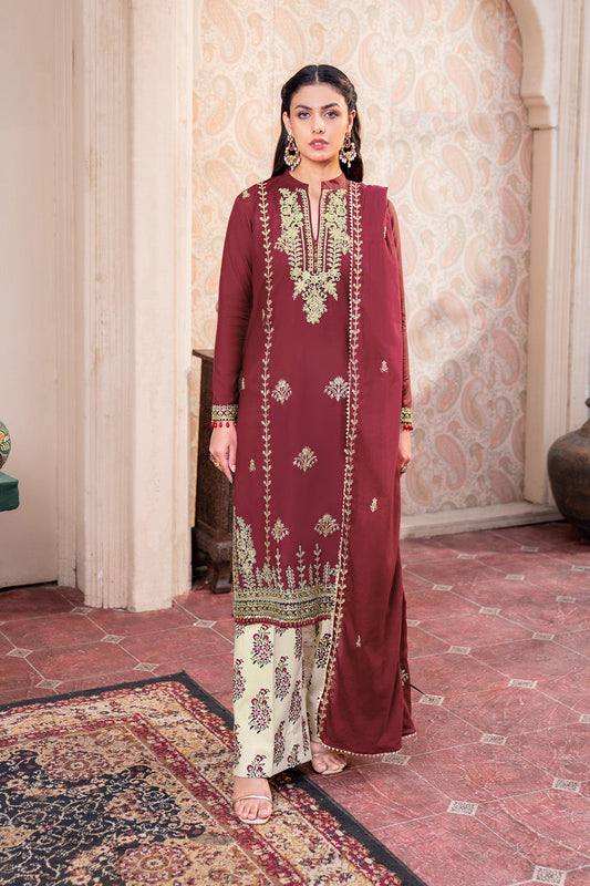 Embroidered - 3 Pc Lawn Suit (Lawn Dupatta)