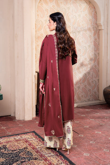 Embroidered - 3 Pc Lawn Suit (Lawn Dupatta)