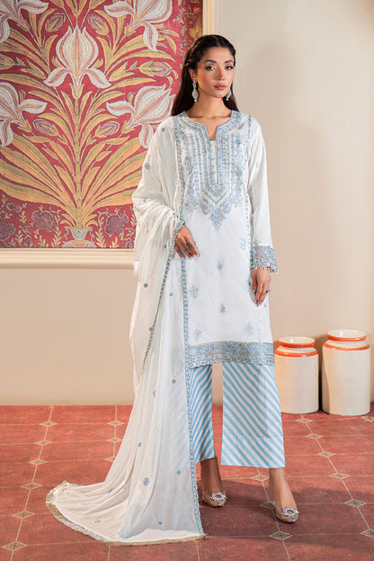 Embroidered - 3 Pc Lawn Suit (Lawn Dupatta)