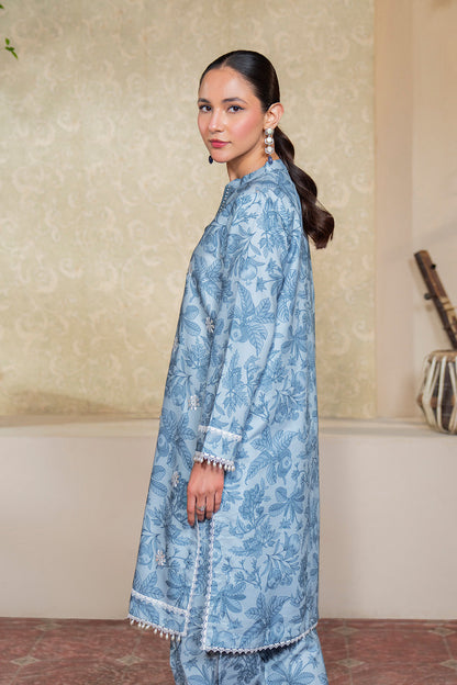 Embroidered - 2 Pc Lawn Suit