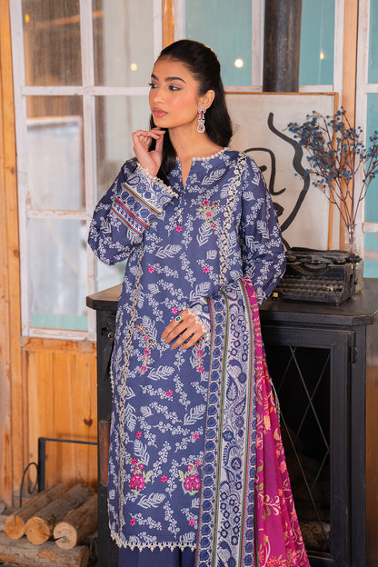 Embroidered - 2 Pc Lawn Suit (Lawn Dupatta)