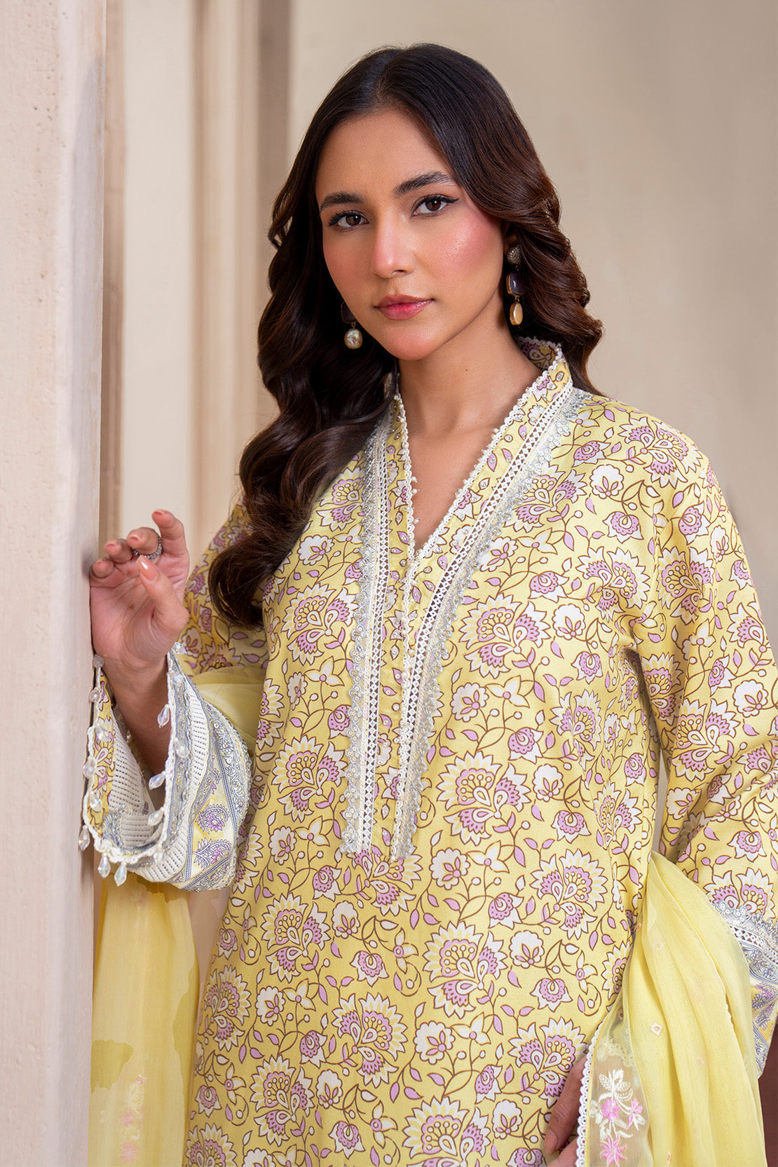 Embroidered - 3 Pc Lawn Suit