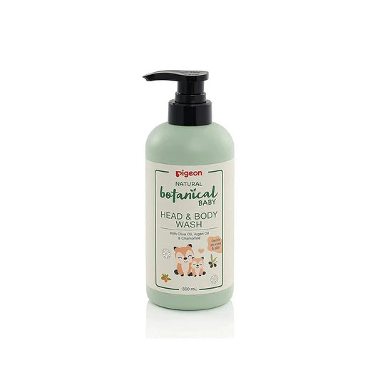 Pigeon Natural Botanical Baby Head And Body Wash 500ml