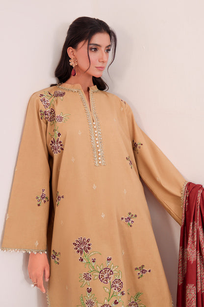 Embroidered - 2 Pc Lawn Suit (Lawn Dupatta)