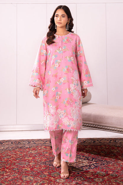 Embroidered - 2 Pc Lawn Suit