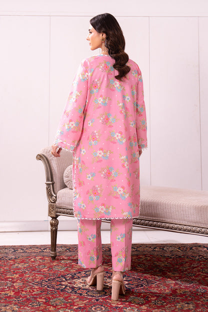 Embroidered - 2 Pc Lawn Suit