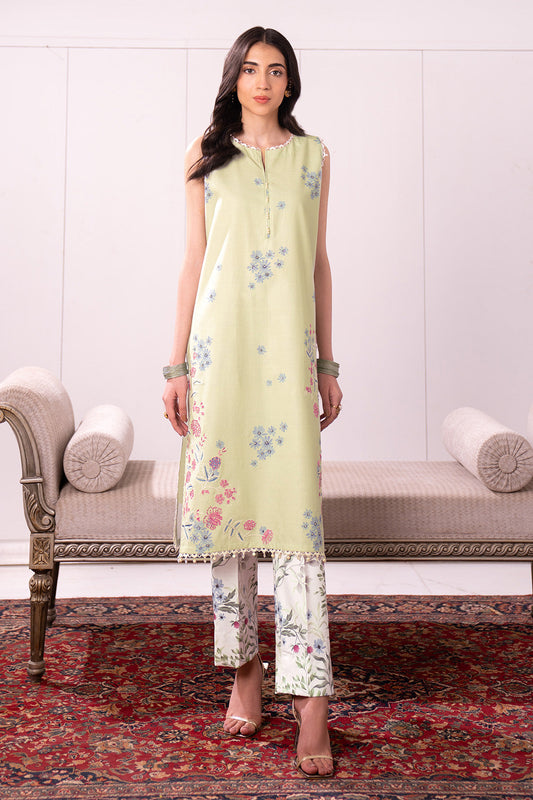 Embroidered - 2 Pc Lawn Suit