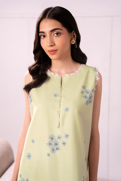 Embroidered - 2 Pc Lawn Suit