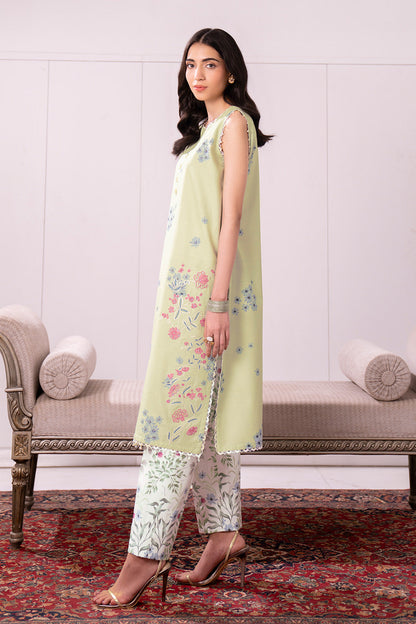 Embroidered - 2 Pc Lawn Suit