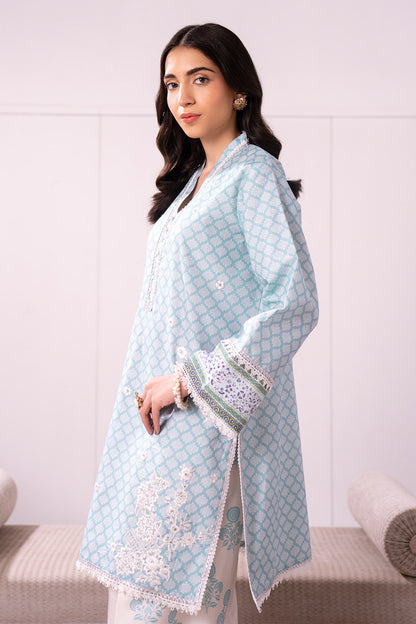 Embroidered - 2 Pc Lawn Suit