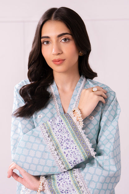 Embroidered - 2 Pc Lawn Suit