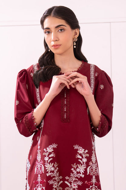 Embroidered - 2 Pc Lawn Suit
