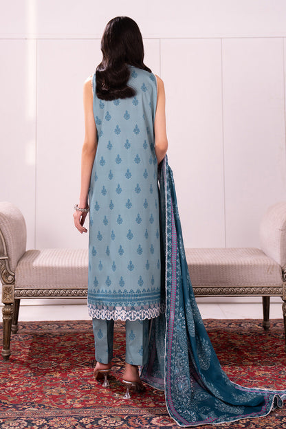 Embroidered - 3 Pc Lawn Suit (Lawn Dupatta)