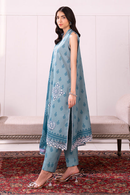 Embroidered - 3 Pc Lawn Suit (Lawn Dupatta)