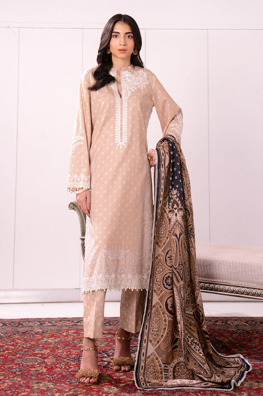 Embroidered - 3 Pc Lawn Suit (Lawn Dupatta)