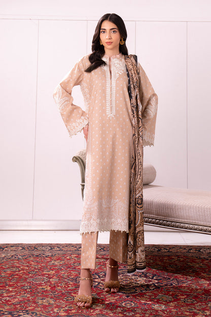 Embroidered - 3 Pc Lawn Suit (Lawn Dupatta)