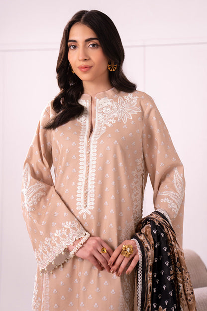 Embroidered - 3 Pc Lawn Suit (Lawn Dupatta)