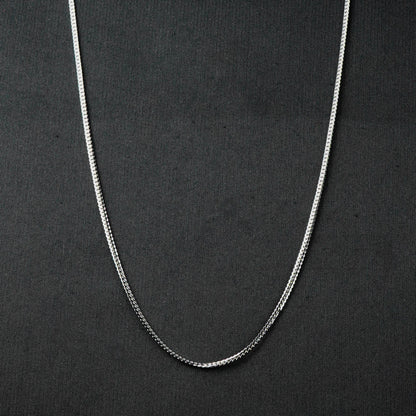 4mm Silver Flex Curb Chain -316L