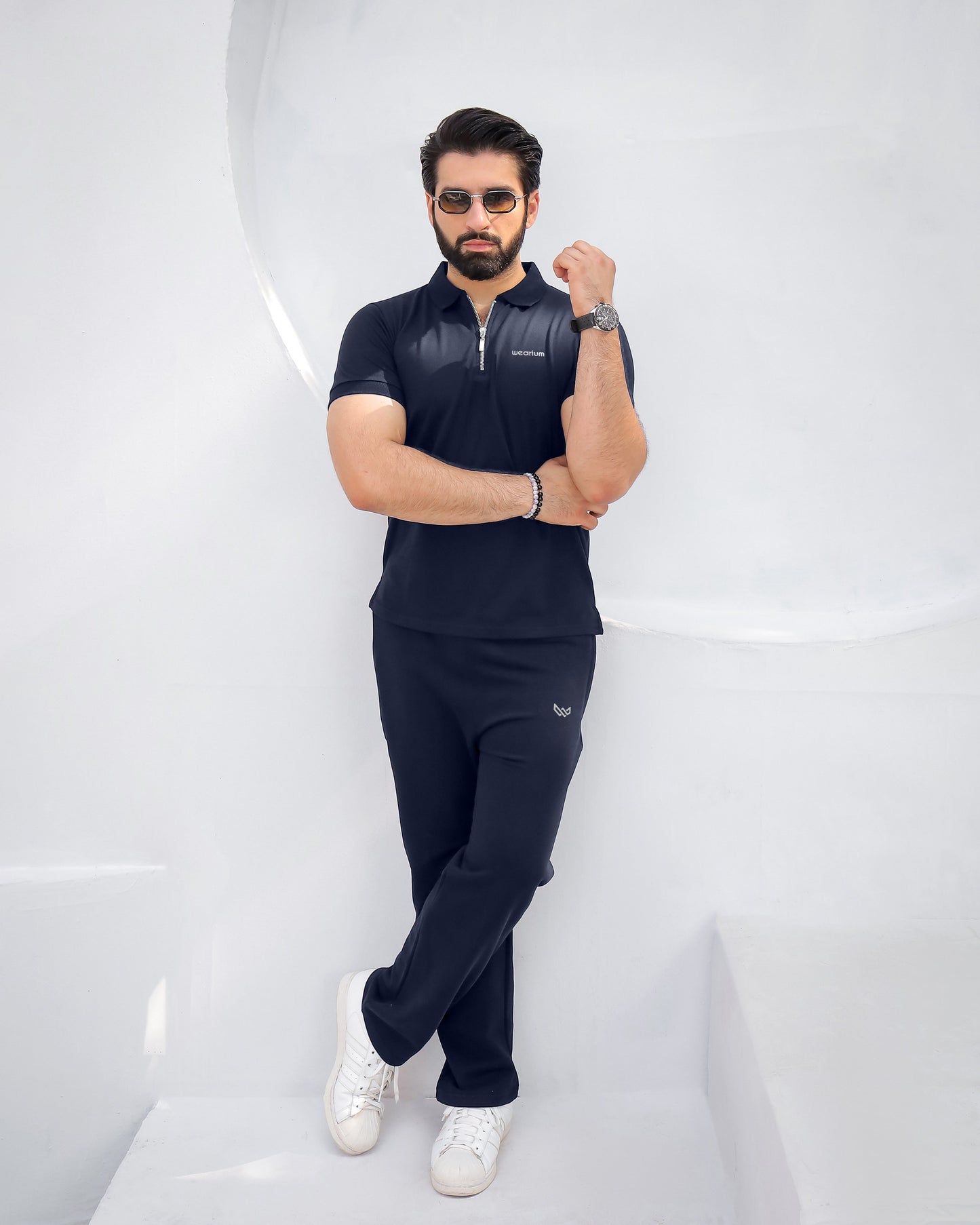 Navy Seal - Premium Cotton Polo Twinset
