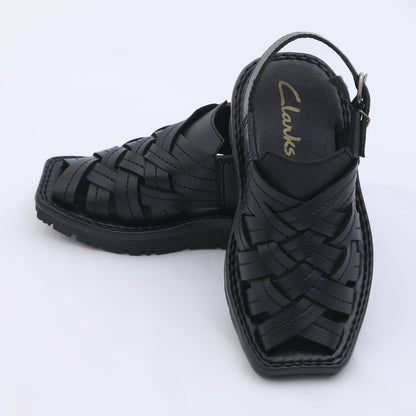 Boys Peshawari Sandal - Black