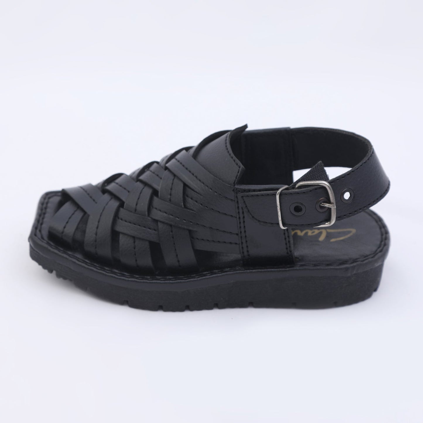 Boys Peshawari Sandal - Black