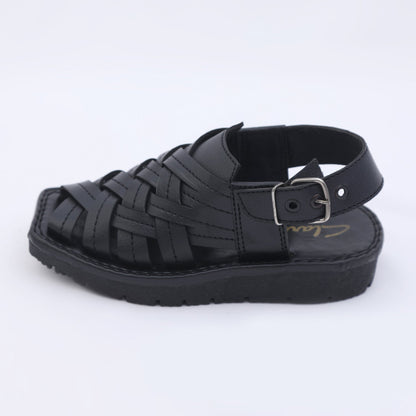 Boys Peshawari Sandal - Black