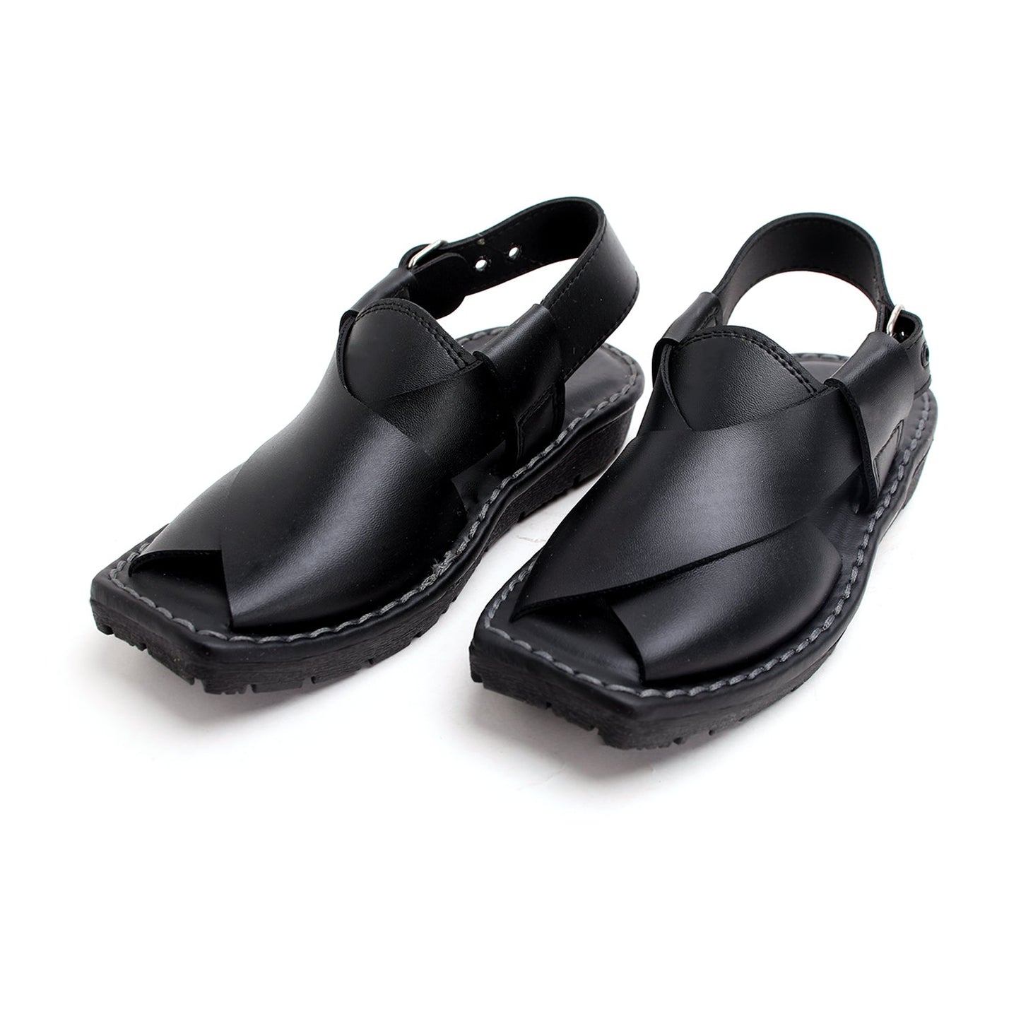 Boys Peshawari Sandal - Black