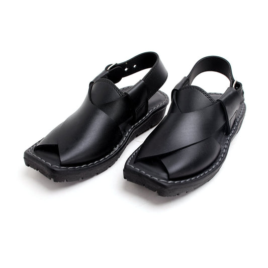 Boys Peshawari Sandal - Black
