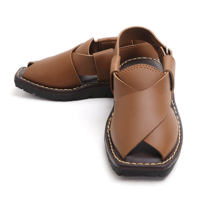 Boys Peshawari Sandal - Brown