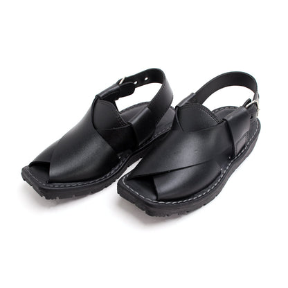 Boys Peshawari Sandal - Black