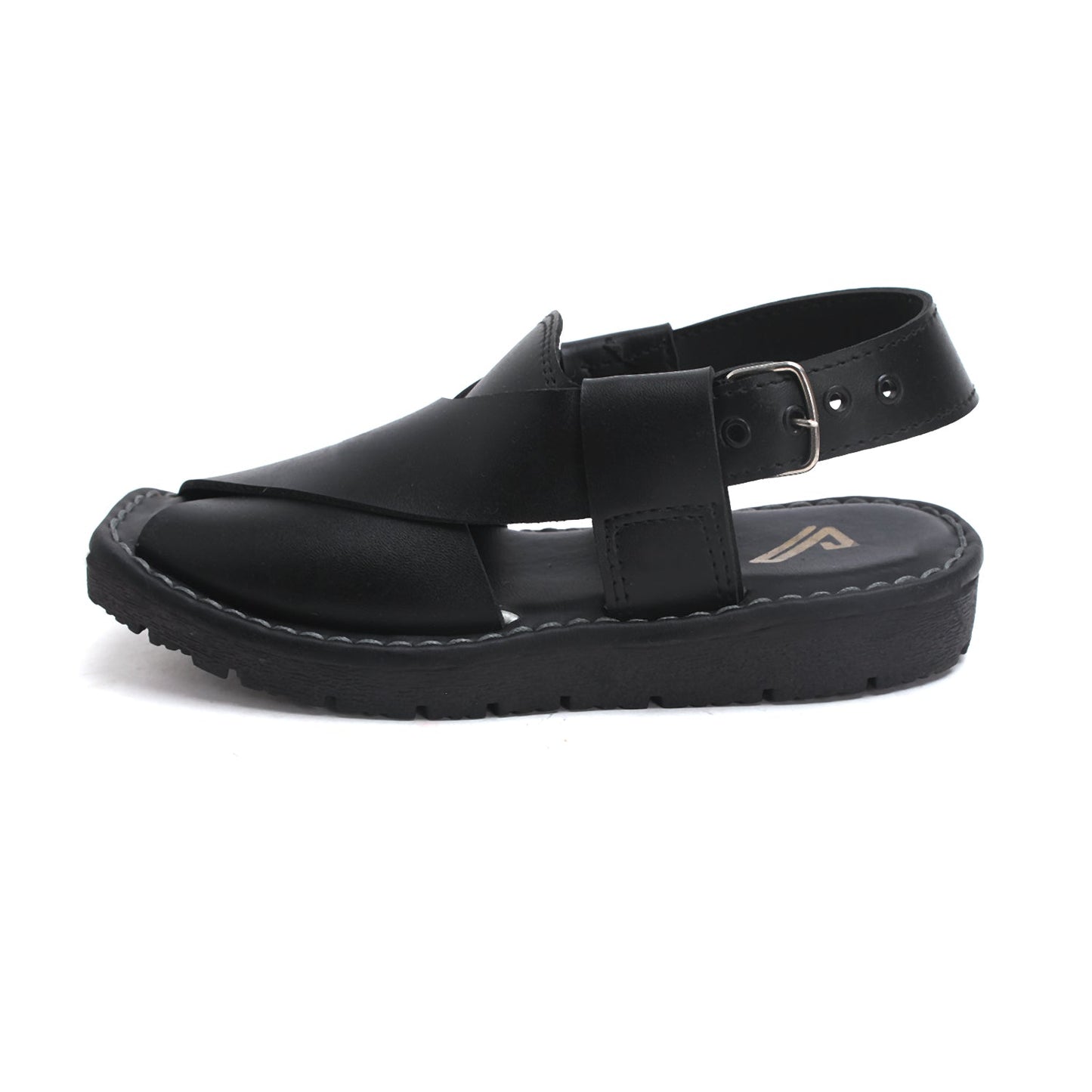 Boys Peshawari Sandal - Black