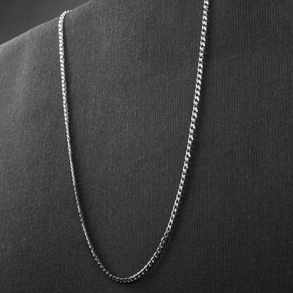 5mm Silver Flex Link Curb Chain-316L