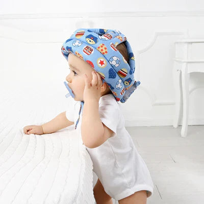 Baby Safety Helmet Head Protection Headgear Toddler Anti-Fall Pad Children Random Design (high return)