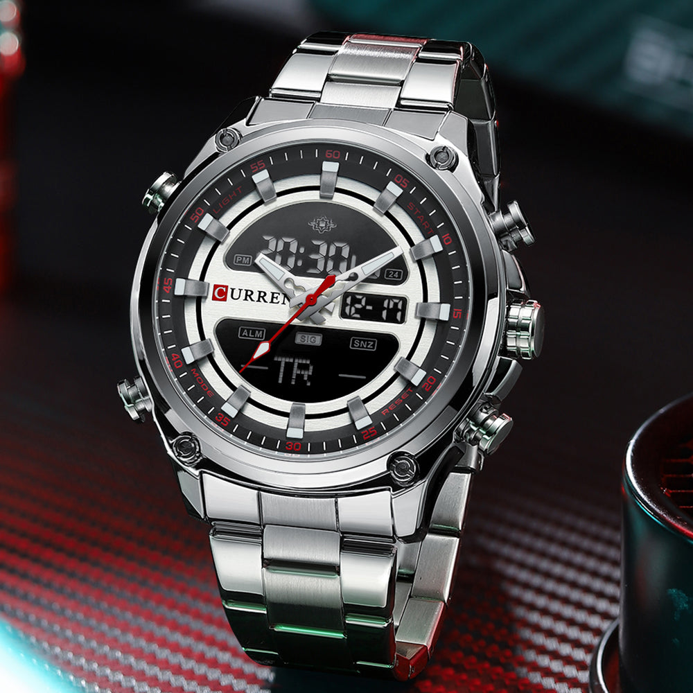 CURREN 8404 Men's Stainless Steel Watch