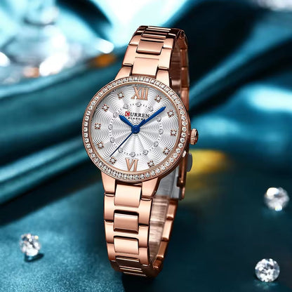CURREN 9085 Women's Stainless Steel Watch