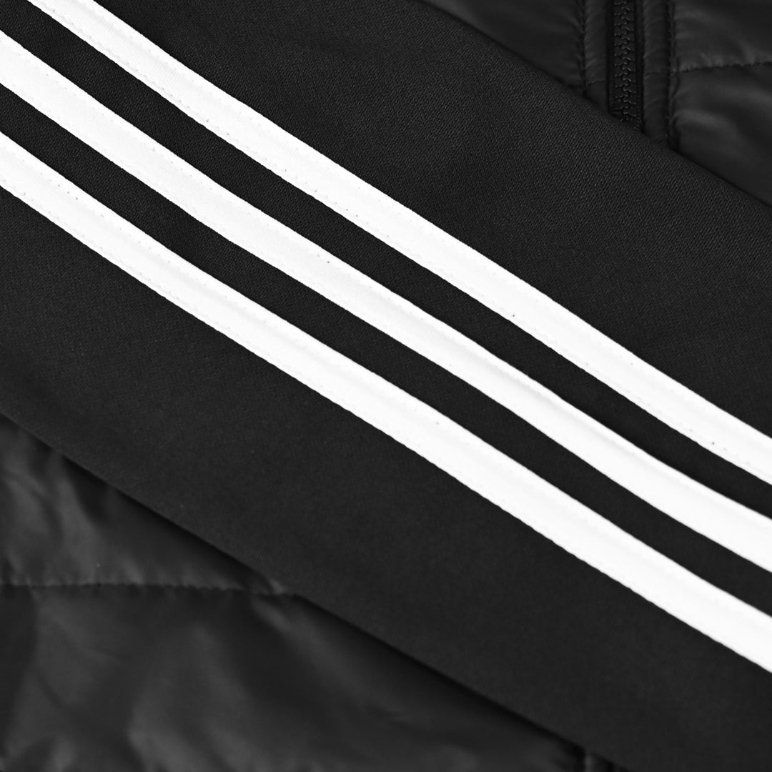 3 Stripes Signature Logo Classic Quilted Bomber Jacket For Men