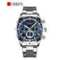 CURREN 8355 Men's Stainless Steel Watch