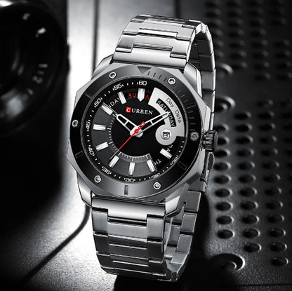 CURREN 8344 Men's Stainless Steel Watch