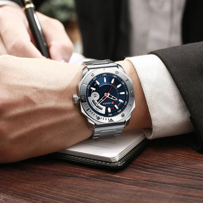 CURREN 8344 Men's Stainless Steel Watch