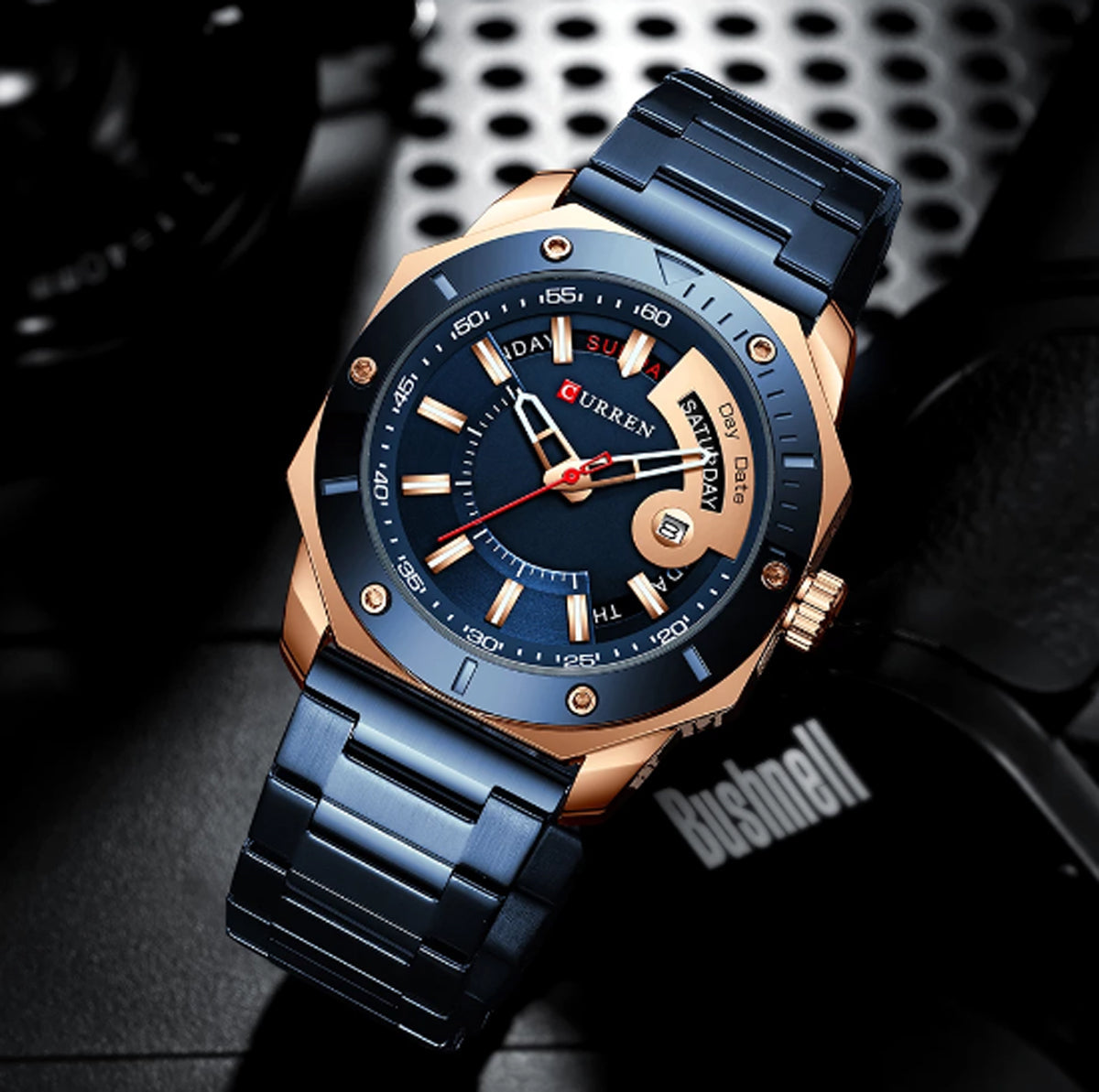 CURREN 8344 Men's Stainless Steel Watch