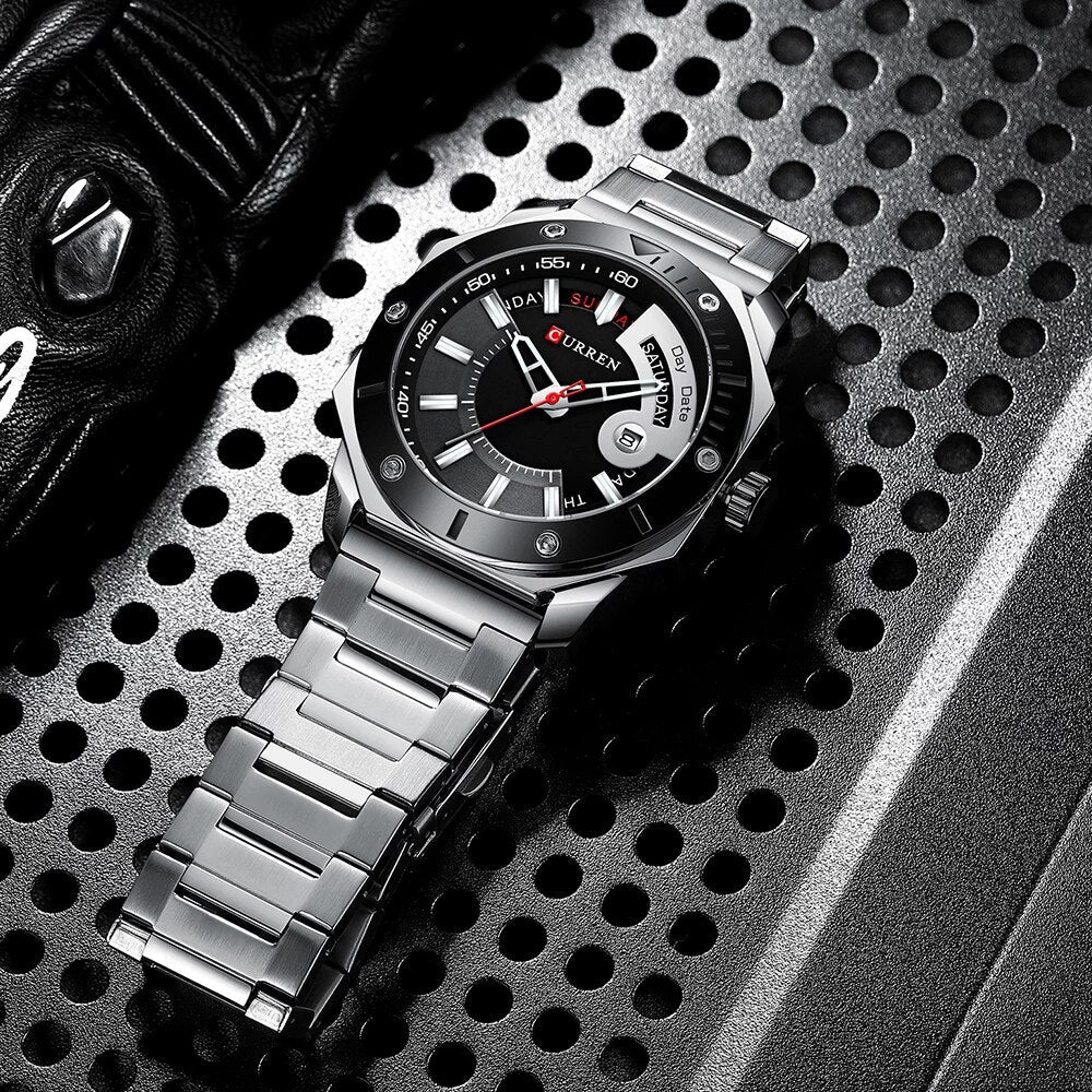 CURREN 8344 Men's Stainless Steel Watch