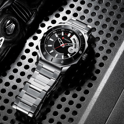 CURREN 8344 Men's Stainless Steel Watch